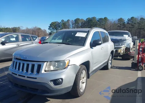 2012 Jeep Compass Sport from USA, damaged, VIN 1C4NJCBB2CD687059